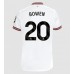 West Ham United Jarrod Bowen #20 Venkovní Dres 2023-24 Krátkým Rukávem